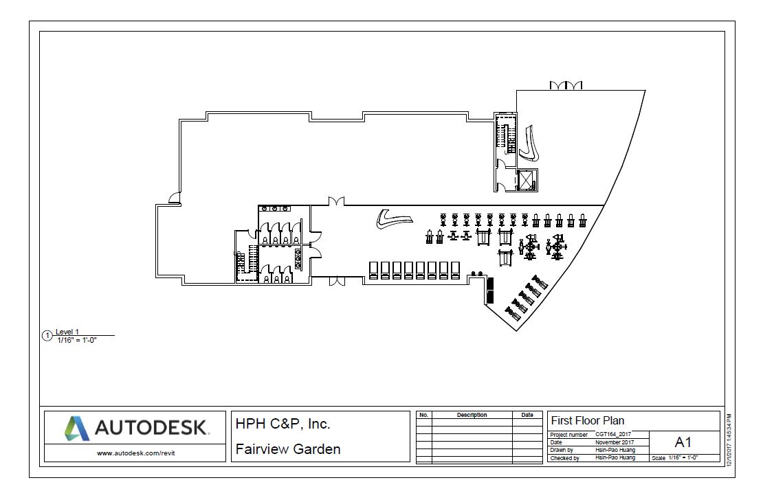 Floor plan of first floor
